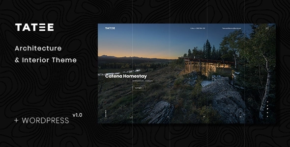 Tatee is a clean and creative WordPress Theme suitable for Architecture