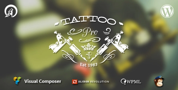 Tattoo Pro is a premium WordPress theme for your Tattoo Shop. It uses the power of WordPress to allows you to create a neat website very easily. It includes all the features you need to showcase your work. 5 different blog layouts available