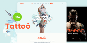 This lovely niche theme is built and suitable for your Tattoo and Piercing Shop. It has a purpose-oriented design and comes with Reservation Form