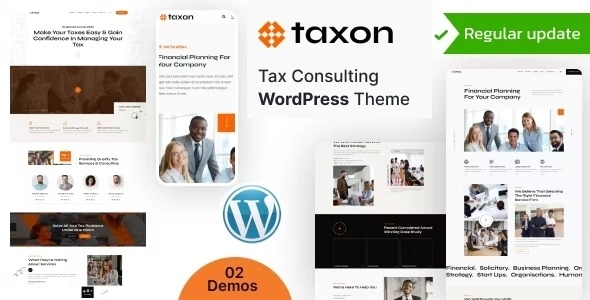 Taxon is a modern and neat WordPress Theme