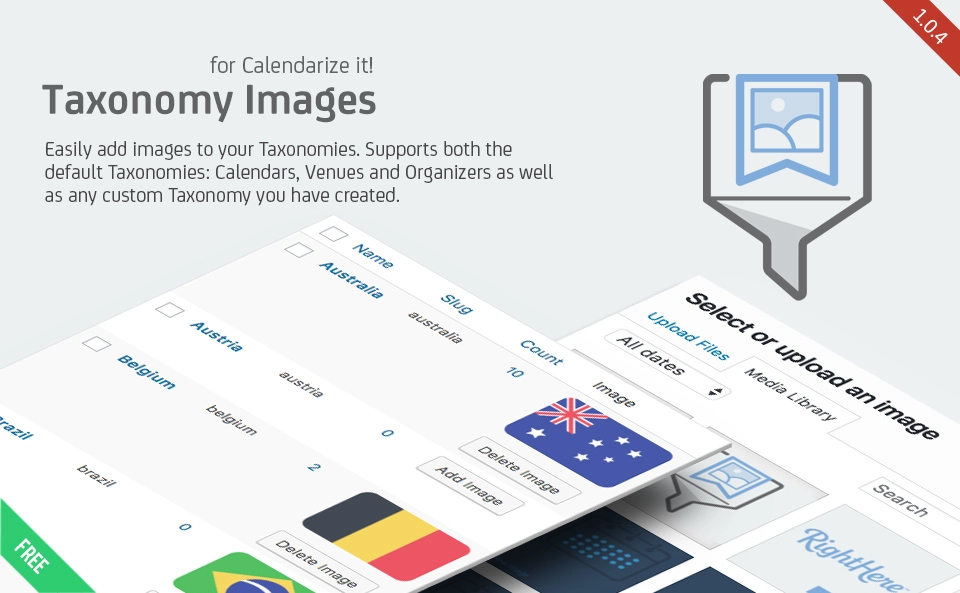 Boost your calendar's visual appeal and engagement with Taxonomy Images for Calendarize it! Seamlessly integrate images to manage events