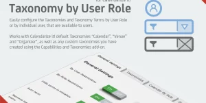 Customize calendar access based on user roles with the Taxonomy by User Role add-on for Calendarize it! Subscribe at Bevaultx to unlock endless possibilities.