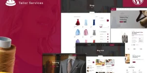 Taylum Tailor Services WordPress Theme is designed for clothes designers