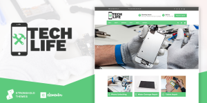 Elevate your electronics repair shop with TechLife Mobile. Stunning design