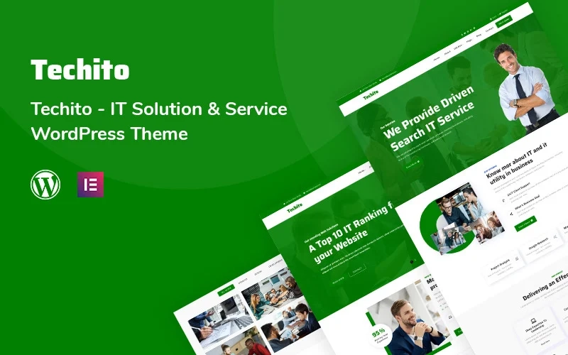 Techito is a Modern  Powerful Technology  Software WordPress Theme. We fully include more functionality in our theme to make a perfect website. This WordPress Theme created specially for IT Solution  Services