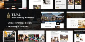 Discover Tejal Hotel Booking WP Theme – a feature-rich