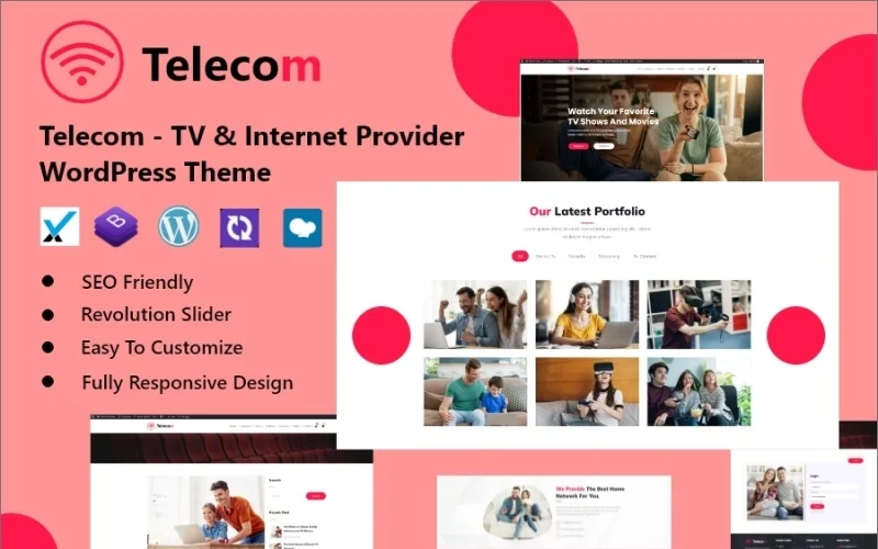 TV Channels is a modern and futuristic-friendly WordPress theme. The TV channel is a website that stands apart in a thousand lakhs millions site for telecom companies Which makes the client approach. Home page to send internet setup box satellite TV broadband dish TV Wi-Fi router cable online cinema online.…