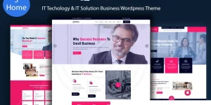 Telico - IT Technology  IT Solutions Business Premium WordPress Theme for All Kind Of Information Technology Solutions and Services Based companies Websites for it-solution