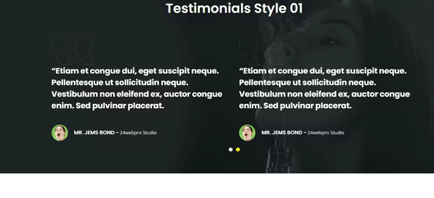 You are looking for Testimonials addons for the element in Page buider Elementor Testimonials is the most perfect choice. With Testimonials you can Unlimited design Testimonials for your webiste.