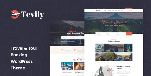 Elevate your travel agency website with Tevily - a feature-packed