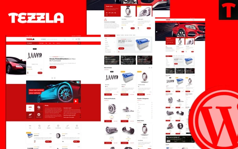 Tezzla WordPress Theme is a modern and powerful