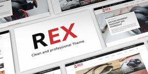 Elevate your site with The Rex — a sleek