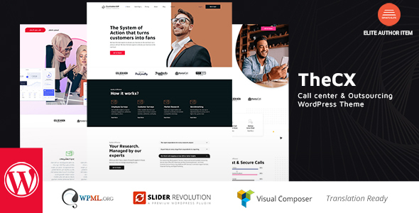 Elevate your creative agency's website with TheCX WordPress Theme from Bevaultx. Stunning designs