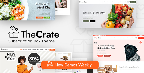 Elevate your subscription box business with TheCrate WooCommerce Theme. Gain access to customizable features and top-notch support. Available on Bevaultx.