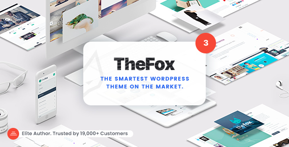 TheFox is the New ultimate multi-purpose WordPress theme. It is clean