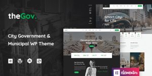 TheGov - Municipal and Government WordPress Theme TheGov is the ultimate solution for creating a professional and powerful website for municipalities