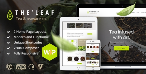 Elevate your tea business digitally with TheLeaf theme. SEO optimized