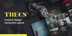 Showcase your work in style with Thecs – Portfolio WordPress Theme. Perfect for creative professionals