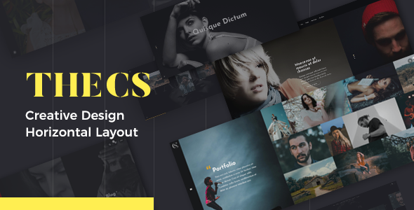 Showcase your work in style with Thecs – Portfolio WordPress Theme. Perfect for creative professionals