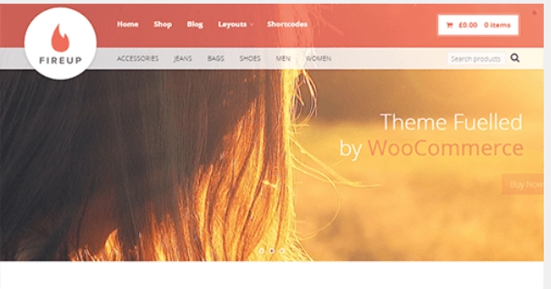 With FireUp taking care of the front-end design of your site and WooCommerce handling the back-end