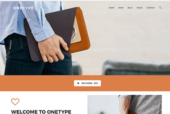 OneType is a feature-packed eCommerce WordPress theme