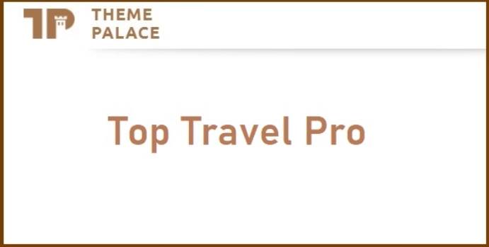 Top Travel Pro is a WordPress travel theme made for all services related to tourism