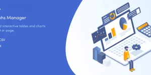 Visualizer Charts and Graphs is an awesome WordPress plugin that can embed beautiful and interactive charts