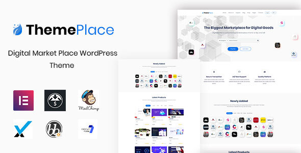 ThemePlace: Marketplace WordPress Theme makes designing a flexible