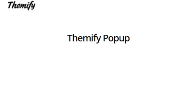 Themify Popup is a free WordPress plugin that allows you to display beautifully responsive pop up windows on any page of your website. You can use it to showcase newsletter subscription forms