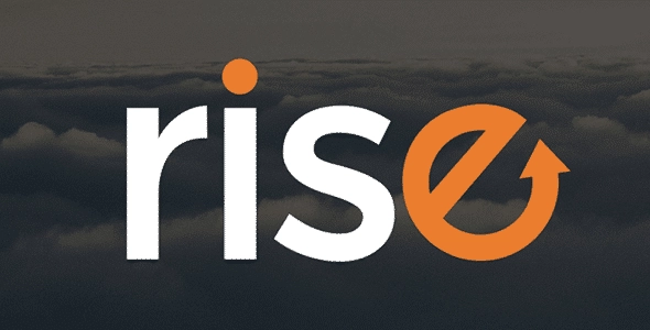 Rise is an elegant and effective theme for blogging