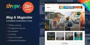 Discover Thype: The ultimate WordPress theme for dynamic