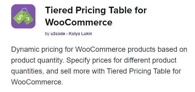 Tiered pricing could be quite useful for wholesalers and anybody who provides a progressive discount scale depending on the quantity or offers specific prices based on the user’s role. You can easily set up individual pricing for various quantity ranges