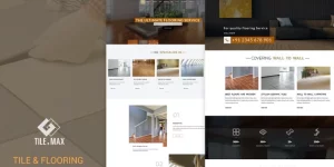 Tile Max theme is an exclusive theme for floorings and tiles segments. Offering insightful pages and select Plugins for this niche