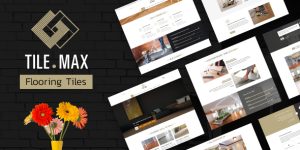 Revamp your flooring business site with Tile Max Flooring WP Theme. Responsive