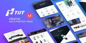 Tilt is a powerful multipurpose theme suitable for corporate and personal business homepages