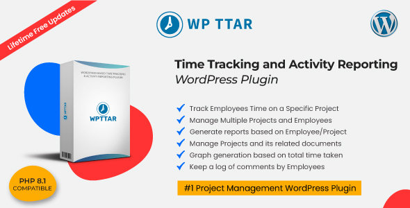 WPTTAR is a WordPress plugin for businesses and companies who would like to keep a track record of their ongoing or past projects. Time tracking can be easily managed where developers