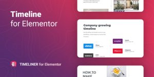 Create stunning timelines effortlessly with Timeliner for Elementor! This lightweight WordPress plugin offers horizontal and vertical displays