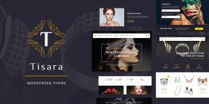 Discover the Tisara Jewelry WooCommerce Theme! Showcase your jewelry collection with a stunning