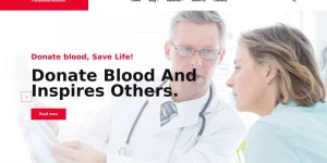 TishBloodDonation is a WordPress theme developed and designed for Blood Donation websites with light and elegant design in purple