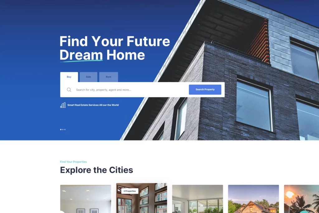 Tolips Real Estate WordPress Theme: Ideal for agents