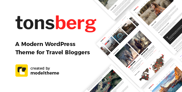 Tonsberg: A Modern WordPress Theme for Travel Bloggers Tonsberg is a cutting-edge WordPress theme designed specifically for travel bloggers. This dynamic and stylish theme is not just another addition to your collection; it's an essential tool to make your travel blog stand out in the crowded online space. Why Choose…