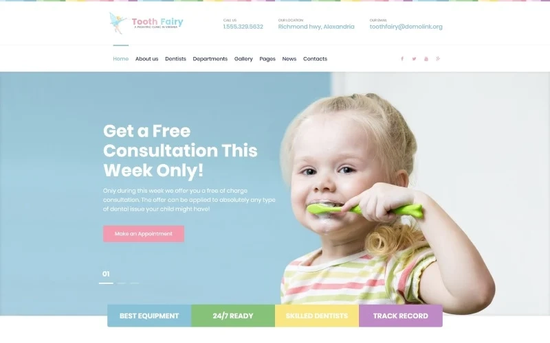 Parallax Pediatric Clinic WP Theme is a top-notch way to an efficient promotion of your medical services on the web. Future clients can fill in a simple contact form in order to get instant help or to reserve a consultation in an advance from the comfort of their own home.…