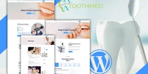 Toothmed - Dentist Clinic WordPress Theme helps you create a website for your doctors' clinic