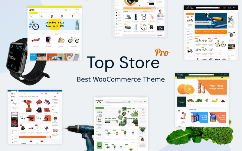 Top Store Pro is specially designed to make your shop website professional and user friendly. Theme is super fast and specially designed for mobile devices. Mobile user experience will be compact and super easy. You can create website for any niche you want (like : Multi-Vendor