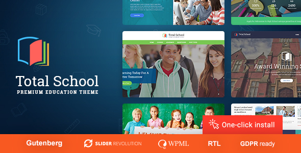 Total School is a all-in-one school and learning WordPress theme that features perfect niche functionality and comes in three ready demos  Primary School