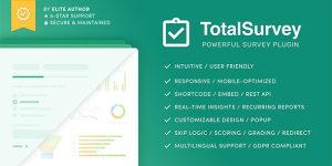 Total Survey: Responsive WordPress Survey Plugin Hey WordPress enthusiasts and developers! Ever wished there was an all-in-one solution for creating engaging surveys right on your WordPress site? Introducing Total Survey: the ultimate responsive WordPress survey plugin. Whether you’re looking to gather user feedback