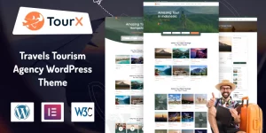 TourX is a new modern-age WordPress template for tours and tourism business purposes that is made with the current best features. This template has two wonderfully designed home pages  15+ impressive inner pages. This template describes many destinations for traveling with booking options which are very impressive. It has…