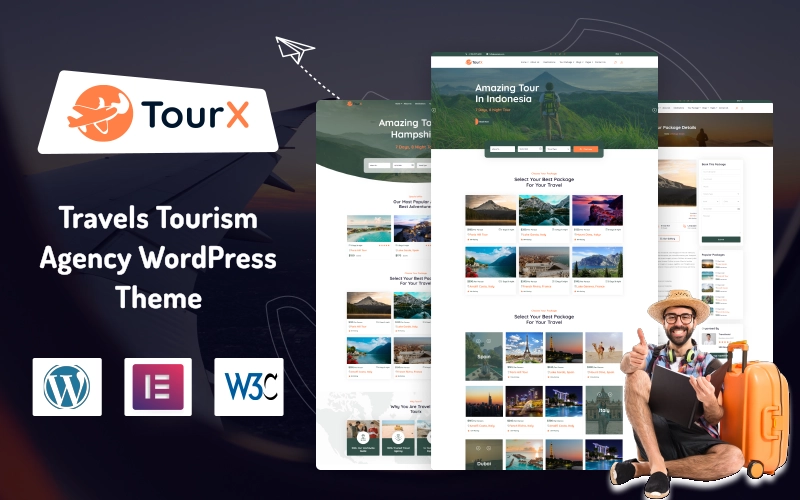 TourX is a new modern-age WordPress template for tours and tourism business purposes that is made with the current best features. This template has two wonderfully designed home pages  15+ impressive inner pages. This template describes many destinations for traveling with booking options which are very impressive. It has…