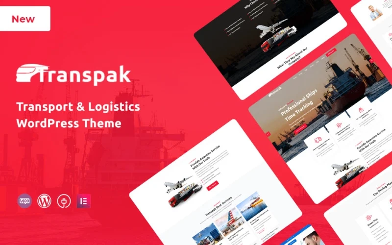 Transpak is a Responsive WordPress theme. It is provided on building websites in the Transport