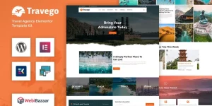 Travego is a WordPress theme specially designed for travel agents with built in features to create perfect travelling packages for the customer. Travego responsive WordPress theme is very well popular in the front of the travel companies and agents. Travego is a travel agency WordPress theme built with Drag and…